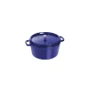 Cocotte En Fonte*STAUB Cocotte Fonte Ronde 26 cm Bleu Intense Majolique 5,2 L