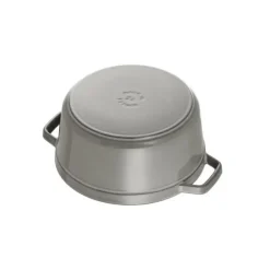 Cocotte En Fonte*STAUB Cocotte Fonte Ronde 12 cm Gris Graphite 0,4 L
