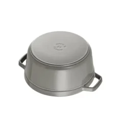 Cocotte En Fonte*STAUB Cocotte Fonte Ronde 16 cm Gris Graphite 1,2 L