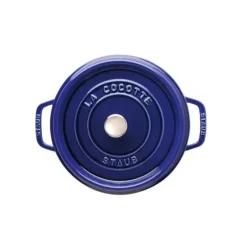 Cocotte En Fonte*STAUB Cocotte Fonte Ronde 28 cm Bleu Intense Majolique 6,7 L