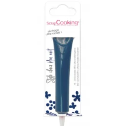 Nappages Et Glaçages|Décoration Comestible*SCRAPCOOKING Stylo Chocolat Bleu Nuit 25 g