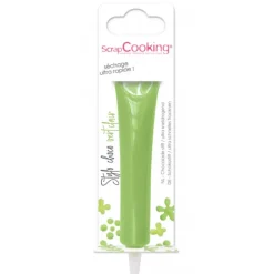 Nappages Et Glaçages|Décoration Comestible*SCRAPCOOKING Stylo Chocolat Vert Pomme 25 g