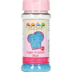Décoration Comestible*FUNCAKES Sucre coloré Bleu ciel 80g