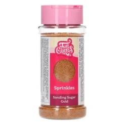 Décoration Comestible*FUNCAKES Sucre Coloré Or 80g