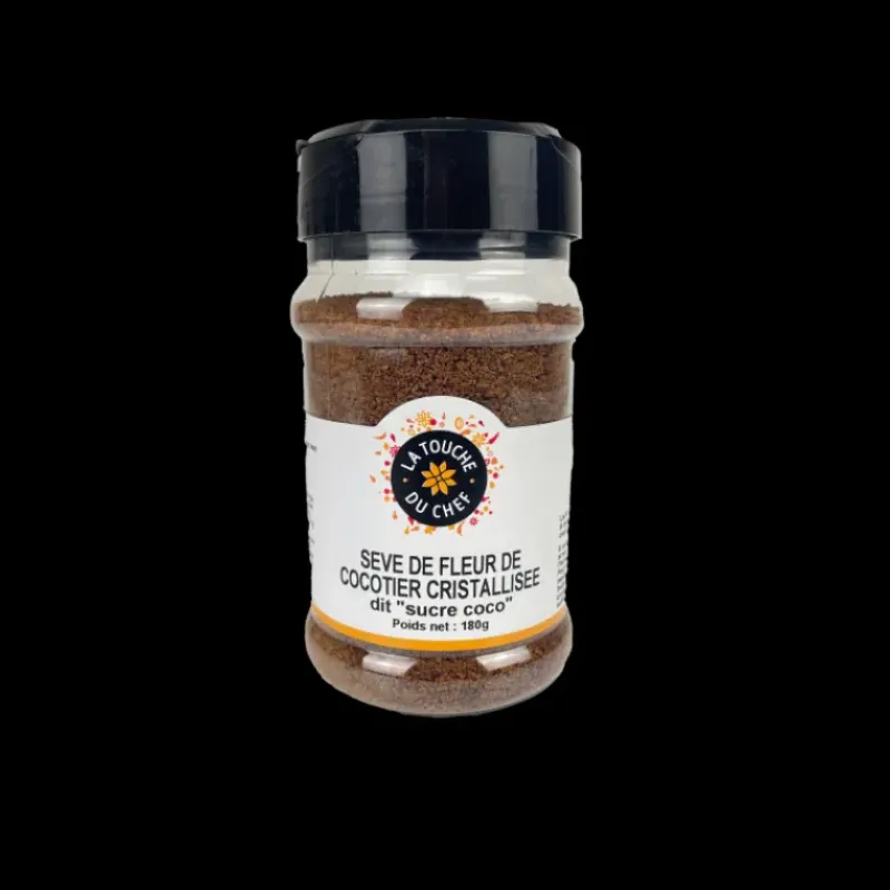 Sucre*LA TOUCHE DU CHEF Sucre Fleur de Coco 180 g