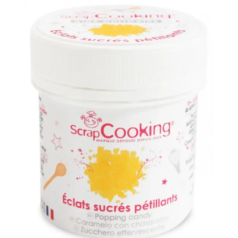 Sucre*SCRAPCOOKING Sucre Pétillant en Pot 50 g
