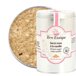 Sucre*TERRE EXOTIQUE Sucre Roux à la Vanille 280 g