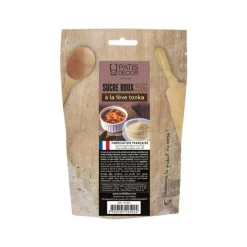 Sucre*PATISDECOR Sucre Roux Aromatisé Fève Tonka 350 g Patisdécor