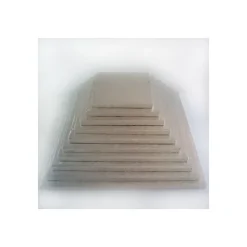 Présentoirs Pour Gâteaux*FUNCAKES Support Gâteau Carré 35 x 1 cm Argenté