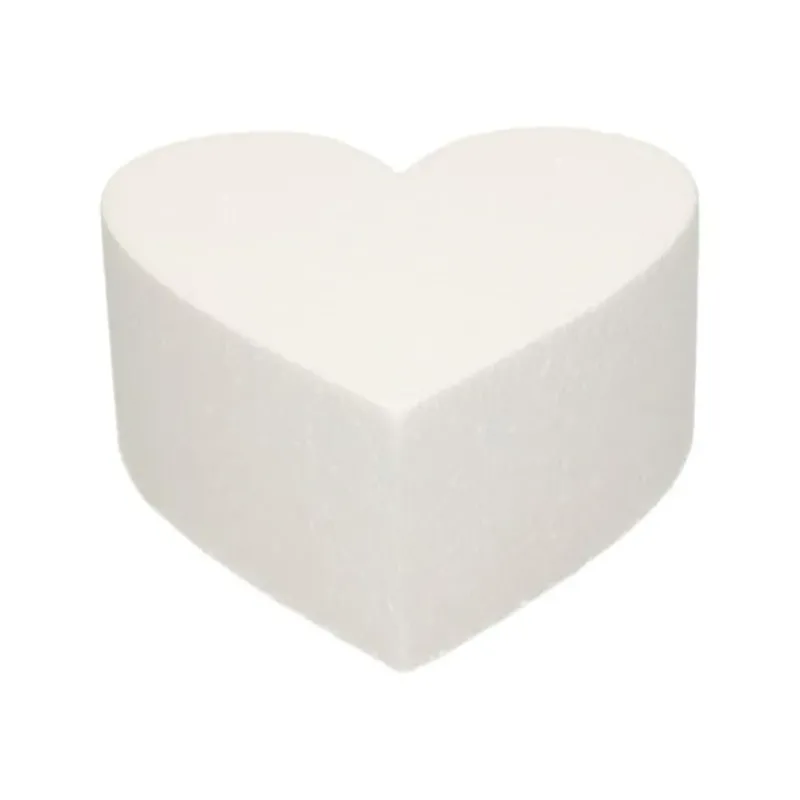 Présentoirs Pour Gâteaux*FUNCAKES Support Polystyrène Cœur Ø 15 cm H 7 cm
