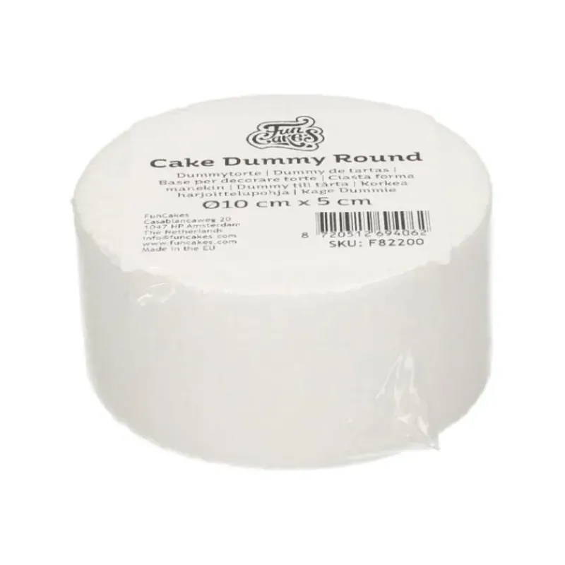 Présentoirs Pour Gâteaux*FUNCAKES Support Polystyrène Rond Ø 10 cm H 5 cm