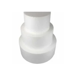 Présentoirs Pour Gâteaux*FUNCAKES Support polystyrène rond H10 cm Ø 35 cm