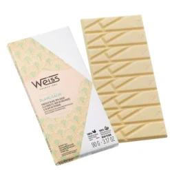 Chocolats À Offrir|Confiserie*WEISS Tablette de Chocolat Blanc Calin Oryola 30% 90 g