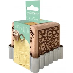 Emporte Pièce - Découpoir Pâtisserie*SCRAPCOOKING Tampon Biscuit Fait Maison et Emporte-Pièce