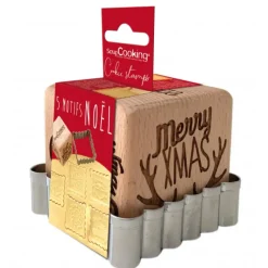 Emporte Pièce - Découpoir Pâtisserie*SCRAPCOOKING Tampon Biscuit Noël et Emporte-Pièce