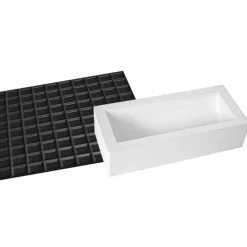 Moule Silicone*SILIKOMART Tapis Décor Bûche Tablette de Chocolat Professional