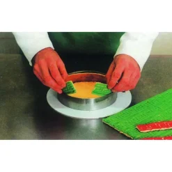 Moule Silicone*CUISINEADDICT Tapis Relief silicone Damier 30 mm
