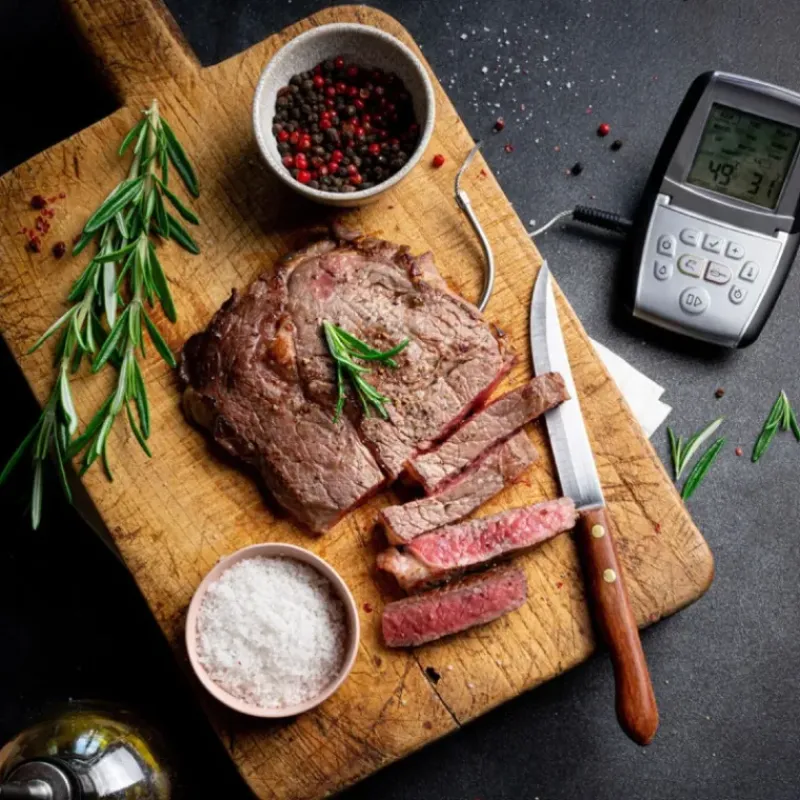 Thermomètre De Cuisine*MASTRAD Thermomètre Cuisson à Sonde Inox M Classic+