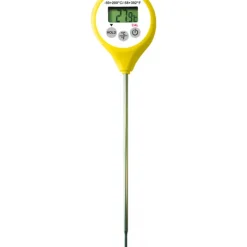 Thermomètre De Cuisine*ALLA FRANCE Thermomètre Digital étanche à sonde jaune -50°C à +200°C