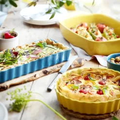 Plat De Cuisson|Moules À Gâteaux*EMILE HENRY Tourtière Haute en Céramique Ø 24 cm Provence