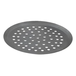 Moules À Gâteaux*DE BUYER Tourtière Perforée Tôle Bleue Ø 24 cm