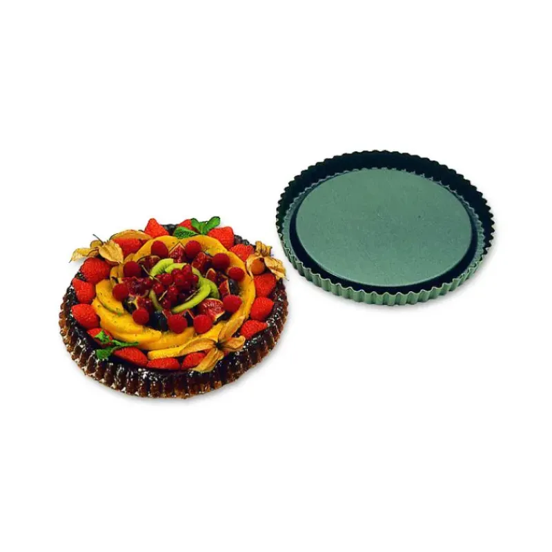 Moule Anti-adhésif|Moules À Gâteaux*MATFER Tourtière spéciale Fruits Frais 26 cm x H 2,5 cm
