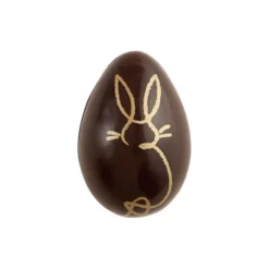 Décoration Comestible*FLORENSUC Œuf de Pâques Silhouette Lapin 26x37 mm (x32)