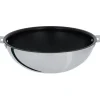 Woks*CRISTEL Wok Casteline Ø 28 cm Manche Amovible Anti-Adhésif Inox